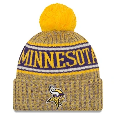 Image of New Era NFL SIDELINE Knit Beanie Minnesota Vikings 2023/24