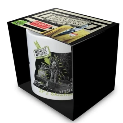 Image of Pyramid International Beetlejuice (It&#039;s Showtime) White Pod Mug, 11oz/325ML Classic Collectible for True Fans Looking to Show Their Fandom