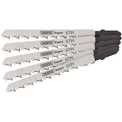 Image of Draper DT101D Jigsaw Blade Set, 100mm (5 Piece)
