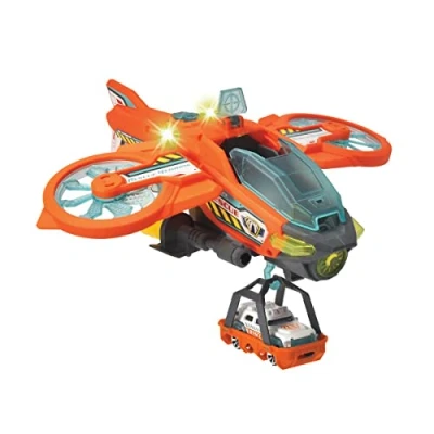 Image of Dickie Toys Rescue Hybrids Sky Patroller 35cm. White 4x4 vehicle accurately scaled to 1:64