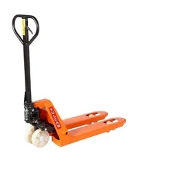 Image of Vulcan Printers Pallet Truck; Fork Length mm: 800; Steel; Orange