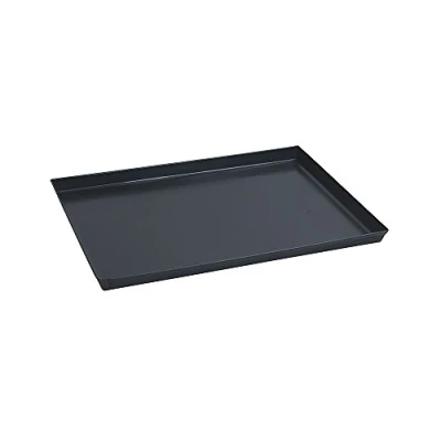 Image of Paderno World Cuisine 13.75 by 11 Inch Blue Steel Baking Sheet