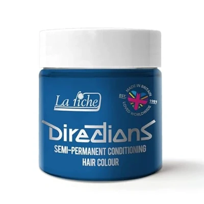 Image of La Riche Directions Semi Permanent Hair Color 100ml Tub Lagoon Blue