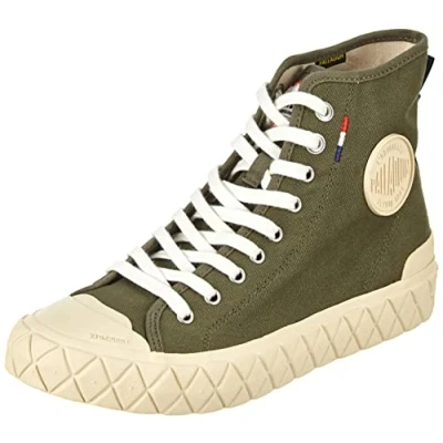Image of Palladium, Palla Ace Cvs Mid, Sneaker unisex, Green, 12.5 UK