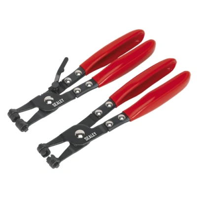 Image of Sealey Hose Clip Pliers Set 2pc