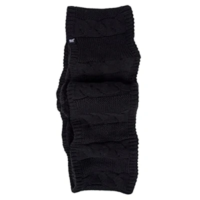 Image of Women&#039;s 1 Pack SOCKSHOP Heat Holders Kalma Infinity Scarf Black One Size