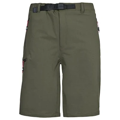 Image of Trespass Garison, Khaki, S, Shorts for Men, Small, Green