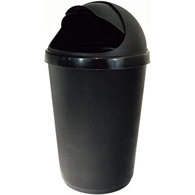 Image of Whitefurze NEW BLACK BULLET BIN WITH LARGE OPENING
