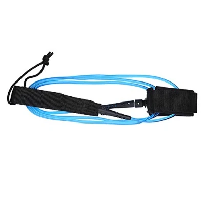 Image of 6FT Surfboard Leash Foot Rope Stand Up Paddle Board Neoprene Ankle Cuff Surf (Blue) Maximal Exercise/X Games Other Extreme Sports Products
