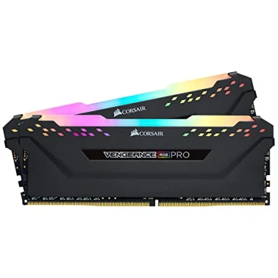 Image of Corsair VENGEANCE RGB PRO 16GB (2x8GB) DDR4 3600 (PC4 28800) C16 Desktop memory Black