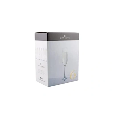 Image of Dartington Six Set Of 6 Flute Glasses
