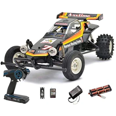 Image of TAMIYA RC 58336 The Hornet 2004 1:10 Standard Wheel Radio Bundle