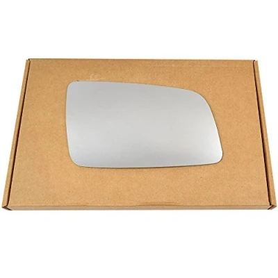 Image of Less4spares Wing Mirror Glass Right Compatible with Vauxhall Astra G 1998 2004 STICK ON Driver Off Side Convex
