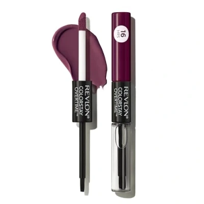 Image of REVLON ColorStay Overtime Lipcolor, Limitless Black Cherry 0.07 fl. oz. (2.5 ml)