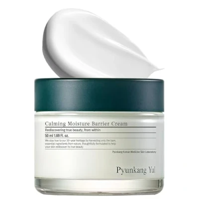 Image of [PKY] Pyunkang Yul Calming Moisture Barrier Cream Instantly Soothes Sensitive Skin, Hyaluronic Acid &amp; Ceramide for Hydration, Vegan, Korean Skincare (1.69 Fl. Oz, 50ml)