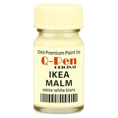 Image of Q Pen Touch Up Paint Suitable for IKEA MALM White