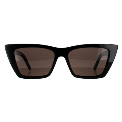Image of Sunglasses Saint laurent Sl 276 mica col. 001 Woman Cat eye Black