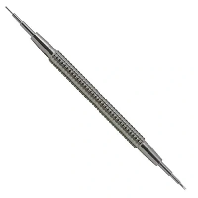 Image of Bergeon 7767 F Watch Spring Bar Tool Long Stainless Steel Handle with Replaceable Screw In Fine End