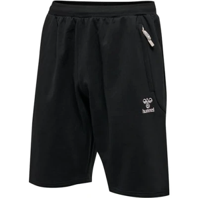 Image of hummel Men&#039;s Hmlmove Grid Cotton Shorts, Black, L