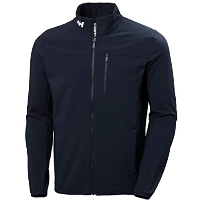 Image of Helly Hansen Mens Crew Softshell Jacket 2.0, S, Navy