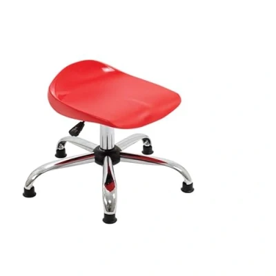 Image of Tc Titan Junior Swivel Stool 5 11 Years with Glides Red