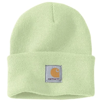 Image of Carhartt Mens Knit Cuffed Beanie (Closeout), Hint of Lime, One Size