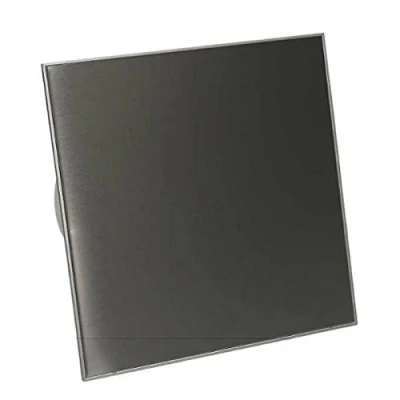 Image of Bathroom Extractor Fan 100mm / 4&quot; with Pull Cord Switch and Stainless Steel Front Panel WTI100W