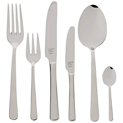 Image of Zwilling Nova Cutlery Set of Table 42 Pieces, Silver, 35 x 25 10 cm