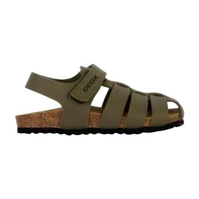 Image of Geox J Ghita Boy A Sandal, Military, 3 UK