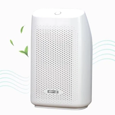 Image of Status Dehumidifier for Home, 700ml Small Portable Bedroom, Bathroom and Drying Clothes Ultra Quiet Electric White DEHUMID 700ML1P4