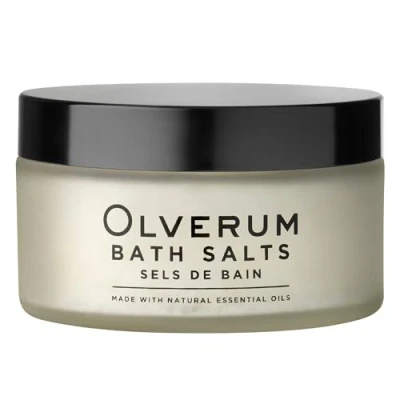 Image of Olverum Bath Salts Luxury Muscle Soothing Soak Aromatic, Therapeutic Blend of Pure Essential Oils &amp; Mineral Relaxing Ethically Sourced Salt for Women Men Relax Restore Renew