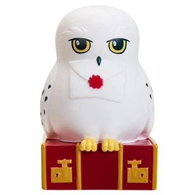 Image of GoGlow 14341 Harry Potter Hedwig Kids Bedside Night Light and Torch Buddy, White,Medium
