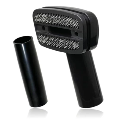 Image of SPARES2GO Dog Grooming Brush Pet Hair Tool for Numatic Henry Hetty Vacuum Cleaner (32mm)