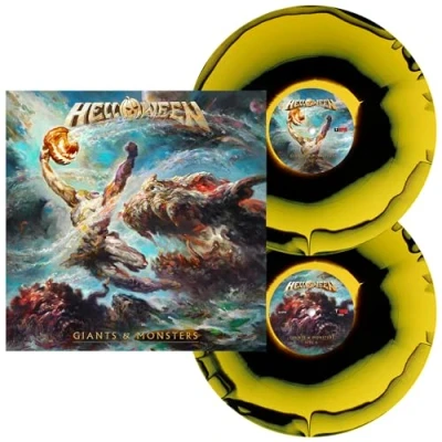 Image of GIANTS &amp; MONSTERS (2LP GIANT BLACK YELLOW) [VINYL]