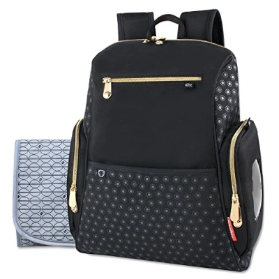 Image of Fisher Price Fashion Diaper Backpack with Fastfinder Pocket System