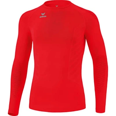 Image of Erima Athletic Long Sleeved Shirt. Red