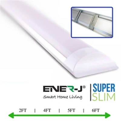 Image of Ener J LED Prismatic Battens IP20 18W 60cms 6000K