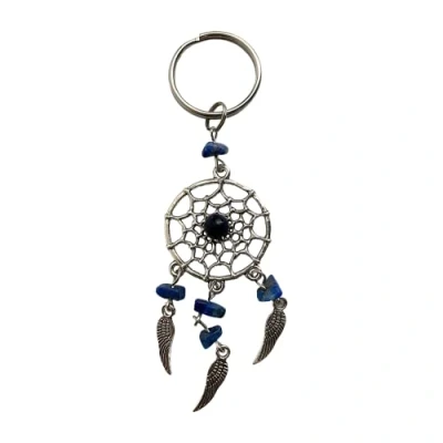 Image of VIE Dream Catcher Crystal Keychain, 12x5cm, Lapis Lazuli