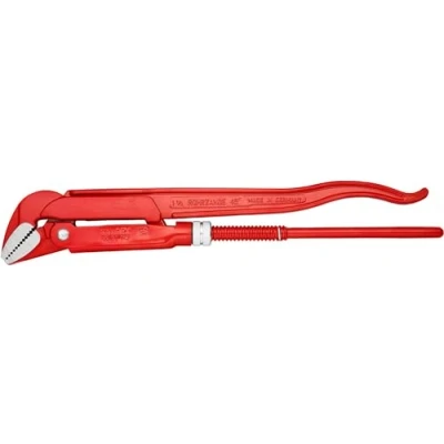 Image of Knipex Pipe Wrench 45 red powder coated 430 mm 83 20 015