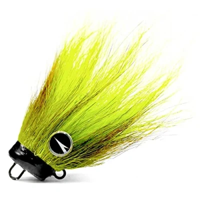 Image of VMC Mustache Rig Chartreuse 40g (1 stuk) Loodkoppen