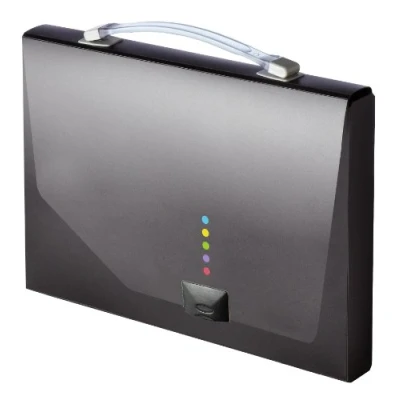 Image of Snopake Eligo Doc Case &amp; Expander 6 Part Black [Pack of 1] Ref: 15697