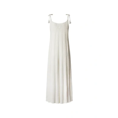 Image of Pepe Jeans Ohara Maxi dress, Women&#039;s, Size: Large, White