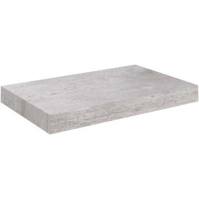 Image of vidaXL Floating Wall Shelf Concrete Grey 23x23.5x3.8 cm MDF