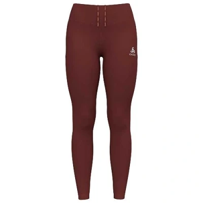 Image of Odlo Women Running tights ESSENTIALS, spiced apple, XL