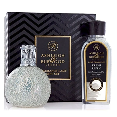 Image of Ashleigh &amp; Burwood The Pearl Lamp Fresh Linen Fragrance GiftSet PFL709A