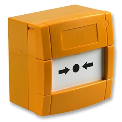 Image of KAC MCP3A Y000SF K013 11 Yellow Re Settable Break Glass Emergency Door Release Single Pole