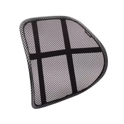 Image of Contour Ergonomics Mesh Fabric Back Support Black CE01828