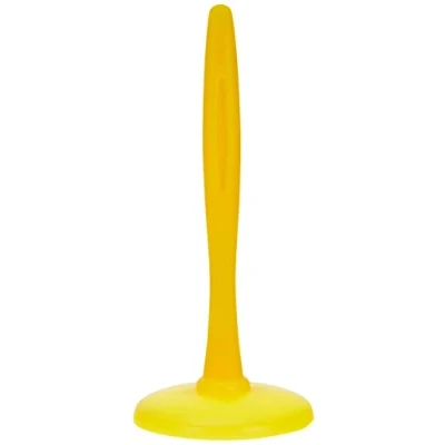 Image of Excèlsa &quot;Rainbow&quot; Yellow Kitchen Roll Holder
