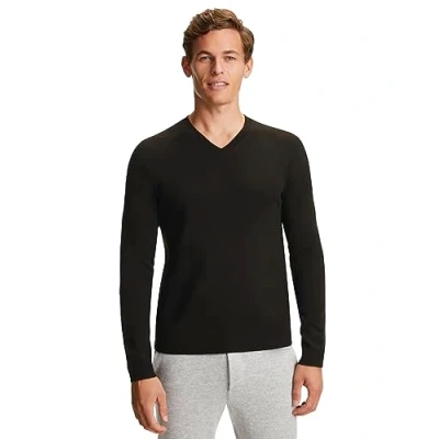 Image of FALKE Men&#039;s Sweatshirt 60188 Blouse, Black, S UK