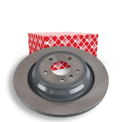 Image of 1664230012, 1664230500, A1664230012, A1664230500 Brake disc FEBI BILSTEIN 107715 Rear Axle 325mm 14mm 5 Hole 112mm solid Coated